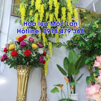 HOA LỤA CAO CẤP